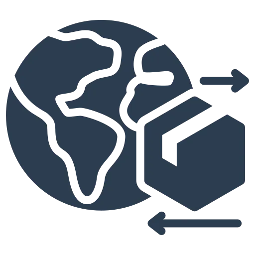 International package delivery with safe and fast service